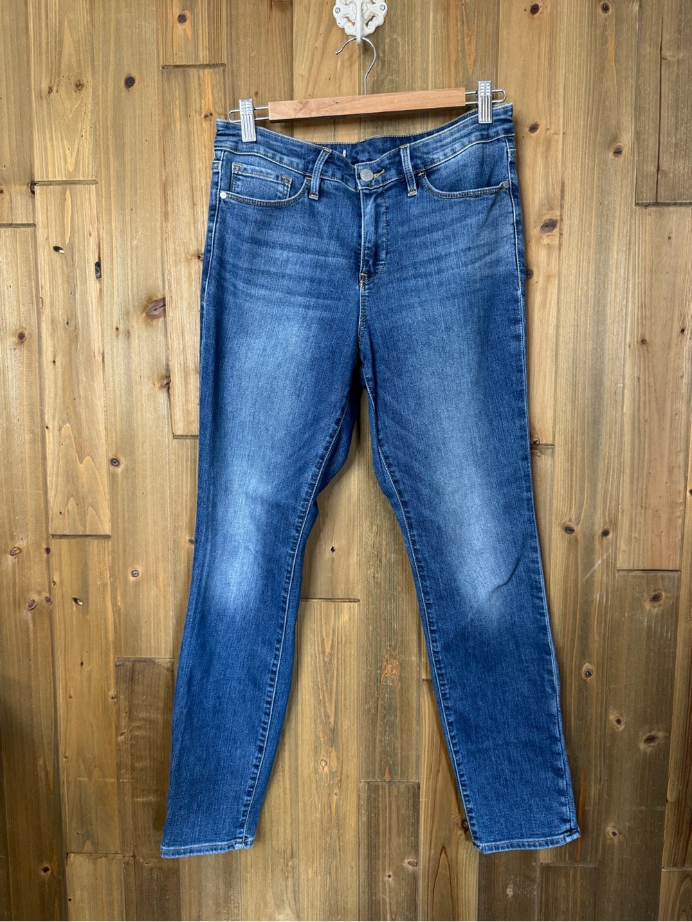 Athleta Sculptek Women's Blue Denim Skinny Jeans
